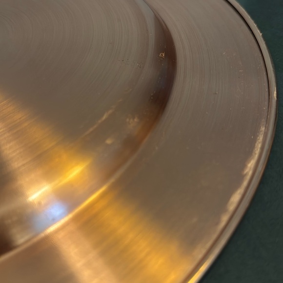 Crate & Barrel Copper Plated Charger - Picture 7 of 10